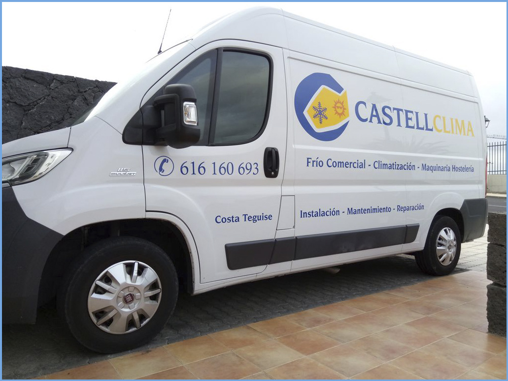 Castell Clima, climatización, frío comercial y aspiración centralizada